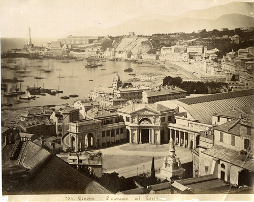 Italie genova panorama del - genova,,