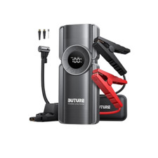 Démarreur Booster de Batterie Compresseur d'Air Lampe Gonfleur Pneus Chargeur