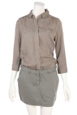 Maje Robe 2 = D 36 Olive Vert