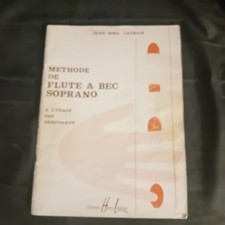 méthode de flûte à bec