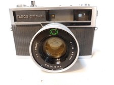 Rare : TARON Auto-EL 18 avec objectif Tosicor 1:8 45mm très bel état esthétique