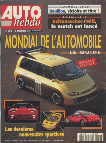 Auto hebdo 952 - auto, n°952