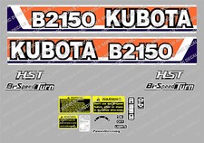Autocollant De Décalque Pour Tracteur Compact KUBOTA B2150 HST