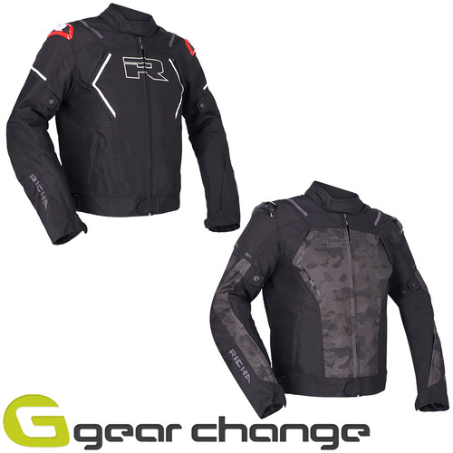 Veste moto textile - textile, richa