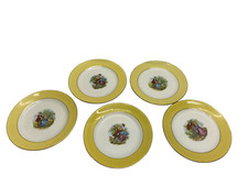 ANCIEN LOT DE 5 ASSIETTE A