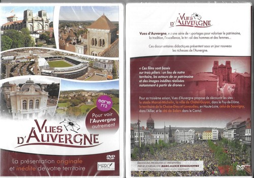 Dvd vues auvergne - vues,