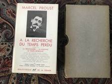 LA PLÉIADE      MARCEL PROUST   À LA RECHERCHE DU TEMPS PERDU  III (3)    1963