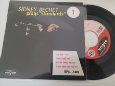 Sidney Bechet – Plays "Standards" RELEASE FRANCE 1958 VG+ /EX