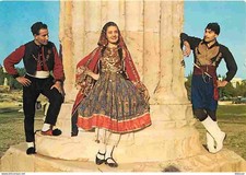 Folklore - Costumes - Grèce - Costumes Grecs - Macédoine - Skyros - Crète - Cart
