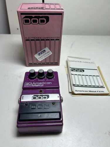 Vintage dod american - dod, metal