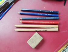 6 Ancien Crayon Publicitaire Gilbert Blanzy Baignol & Farjon SNCF Franbel