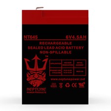 6V 4.5AH SLA Battery Replaces