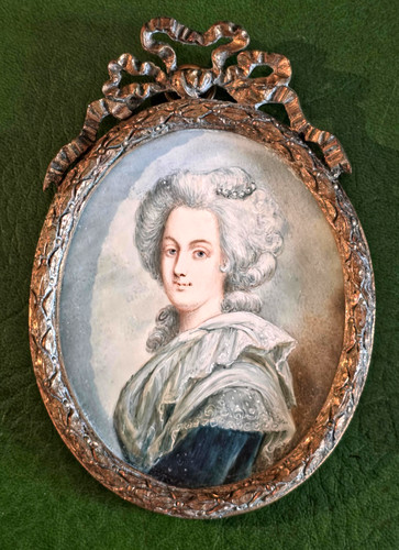 Rare miniature xviieme - miniature,