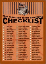 A2569- 1999-00 Topps Tip-Off