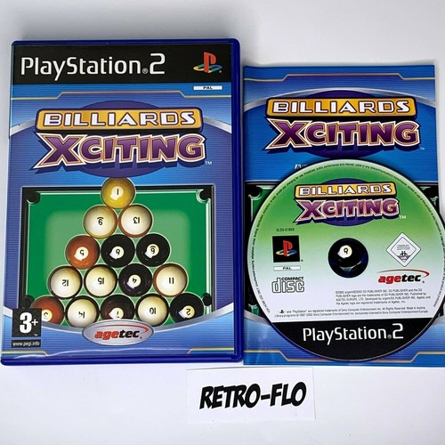 Billard xciting jeu ps2 sony - billard,