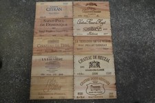Estampes de caisses vin ( rare ) (10) voir photos lot N1