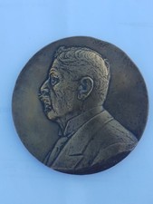 Médaille, Professeur Louis OMBREDANNE, signé Pillet, Bronze,1938