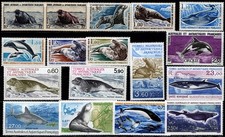 TAAF : " MAMMIFERES de l'ANTARCTIQUE  " 26 timbres + 5 blocs N**, cote : 246,30€