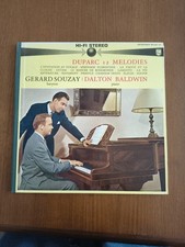 vinyles 33 tours Duparc 12