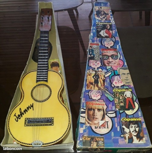 Johnny hallyday rare guitare - johnny,