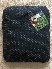 Coussin déhoussable chien Snoopy