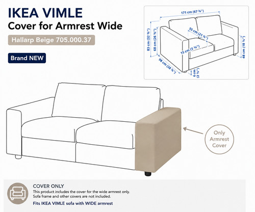 Housse ikea vimle - housse,