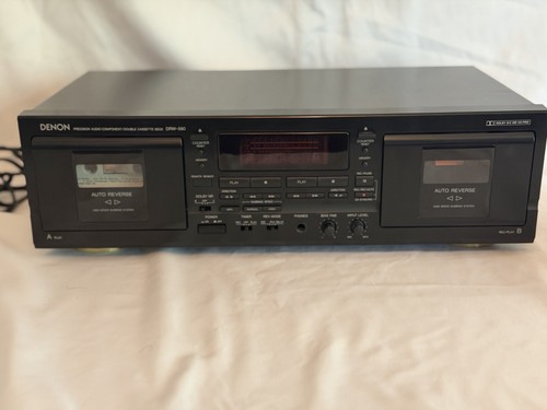 Denon drw 580 double cassette - denon, drw-580