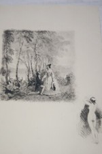 PAUL EMILE BECAT GRAVURE
