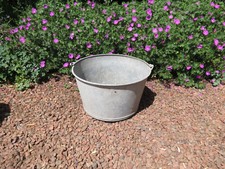 Bassine zinc galva - bassine,