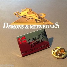 Pin's Folies * French Enamel pin badge KODAK photo films official Qualité Totale