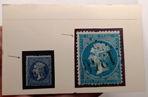 Timbre napoléon iii 20c - timbre,