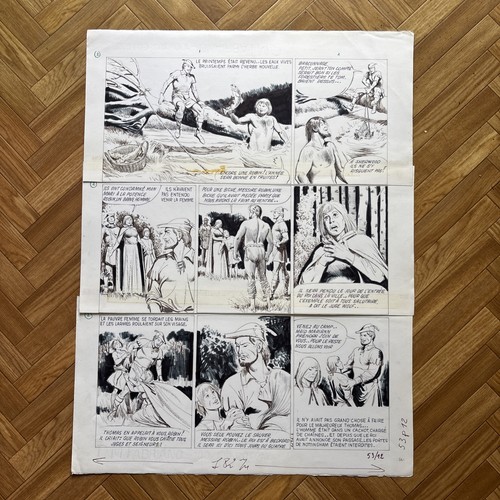 Planche originale coelho - planche, de
