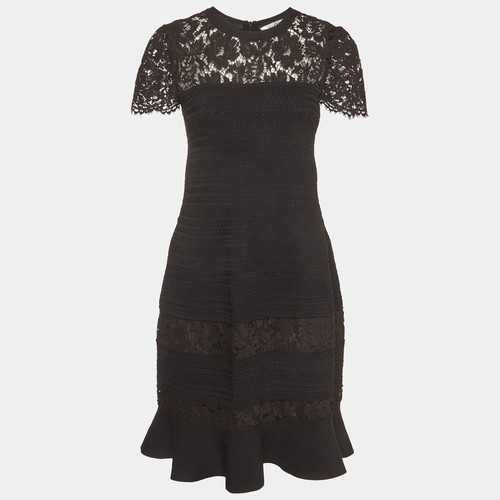 Robe midi noire - à, manches