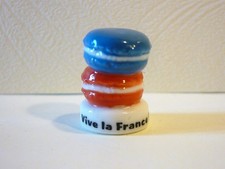 FEVE  MACARONS BLEU BLANC ROUGE  VIVE LA FRANCE - AMOUR DE FRANCE 2021    R/V