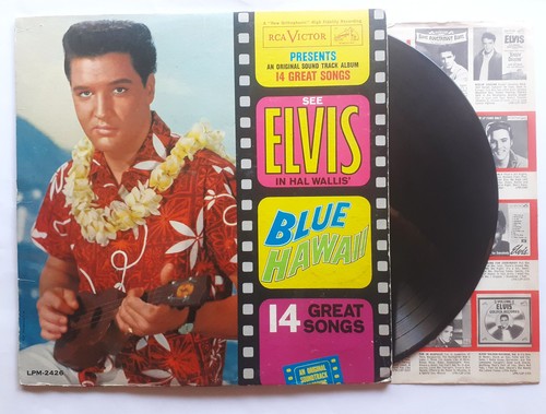 33t elvis presley blue - -blue, hawaii