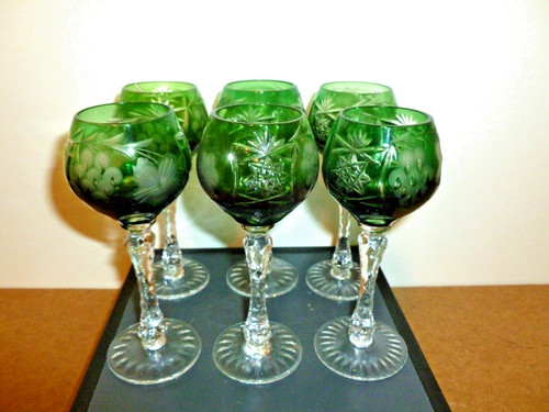 Verres cristal lorrain - ,