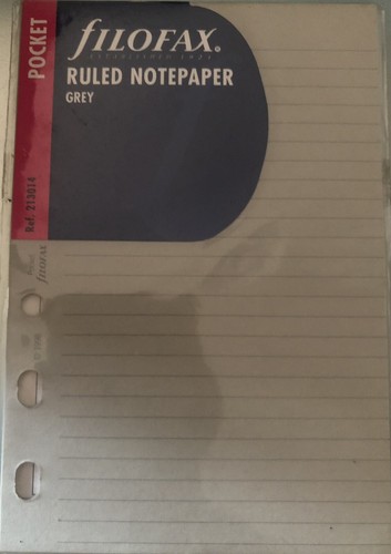 Filofax organiseur recharge - organiseur,