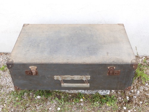 Ancienne valise bois - valise, en