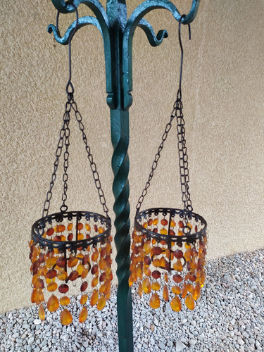 Rare anciens porte lampe - anciens,