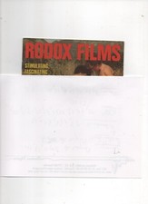 CURIOSA : très rare lot de catalogues danois originaux de films X des années 70 