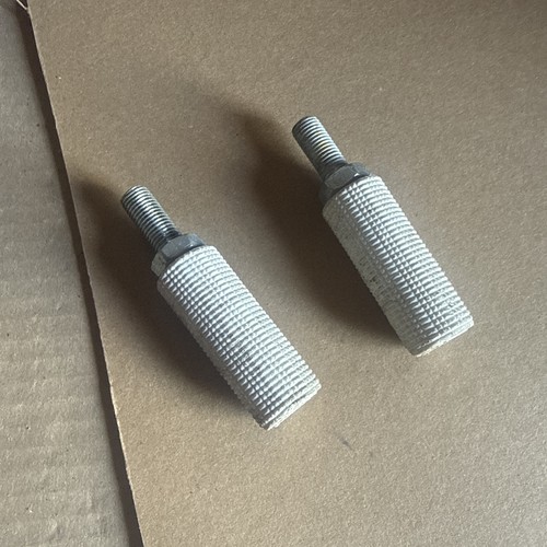Vintage white spinner screw - vintage, in