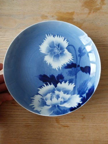 Antique china porcelain plate - porcelain,