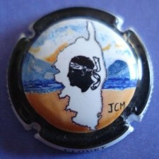 capsule champagne CLOUET Bernard  n°57 la Corse