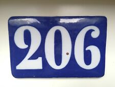 Ancienne plaque de maison