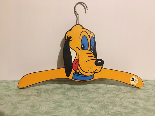 Ancien cintre disney bois - ancien,