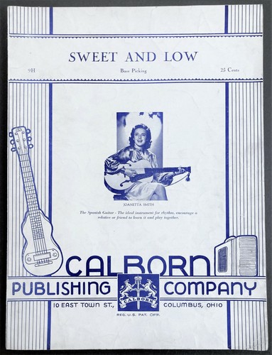 1939 sweet and low - and, guitar