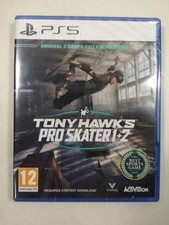 TONY HAWK S PRO SKATER 1 + 2 PS5 UK NEW GAME IN ENGLISH/FRANCAIS/DE/ES/IT