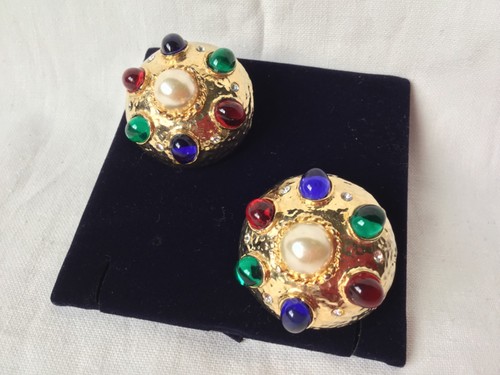 Clips oreilles vintage - d,