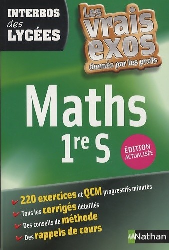 Maths 1ère cyriaque - -,