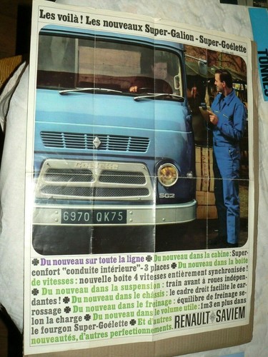 Prospectus camion saviem - prospectus,
